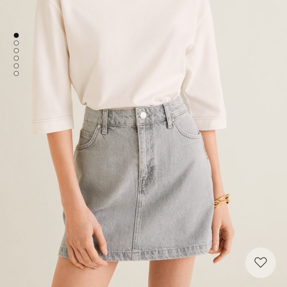 Denim skirt